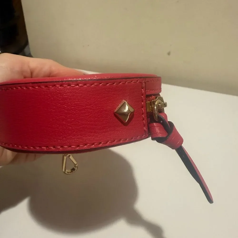 Jimmy Choo Round Keychain and Coin Purse